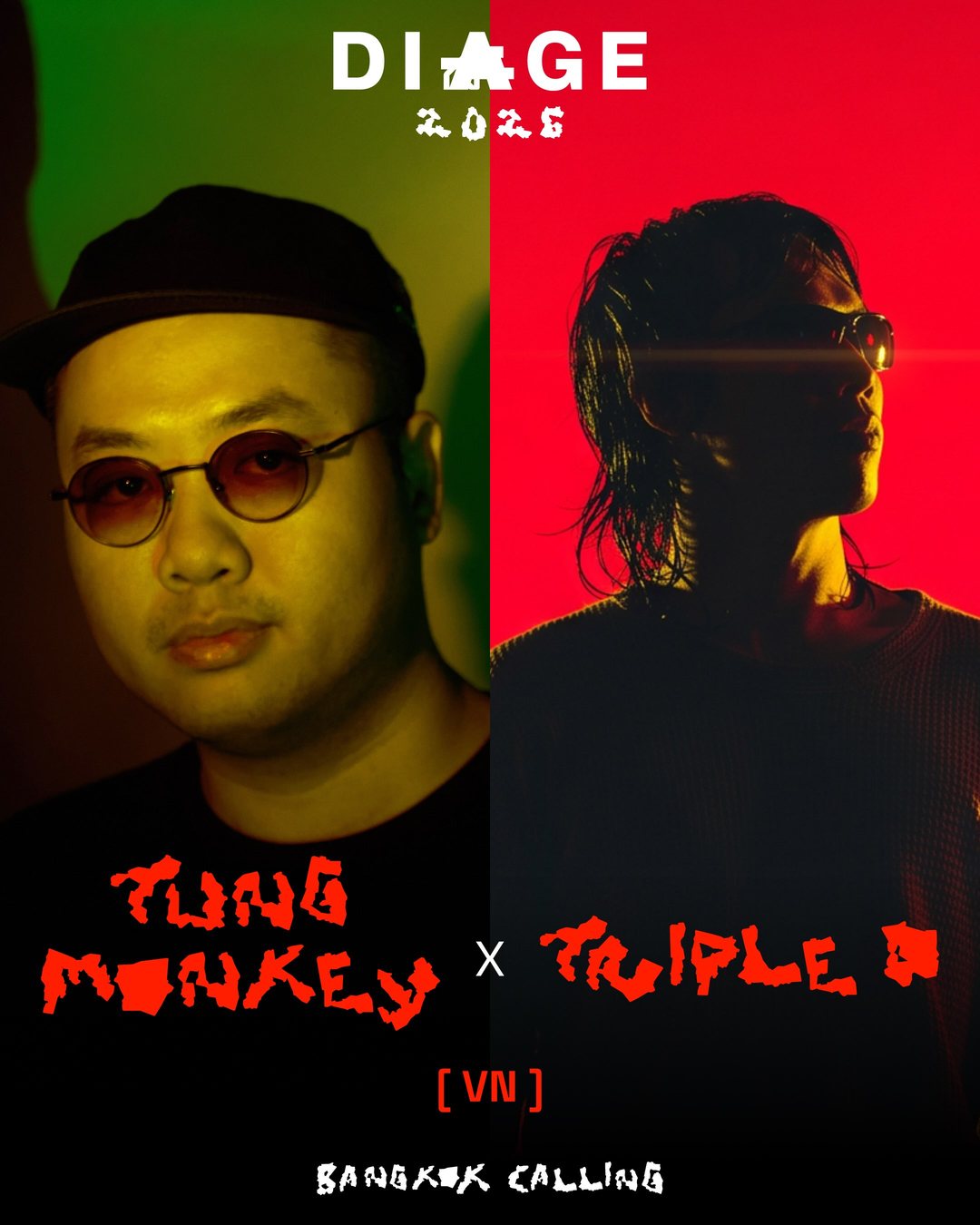 TUNG MONKEY × TRIPLE D